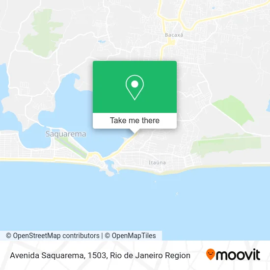 Avenida Saquarema, 1503 map