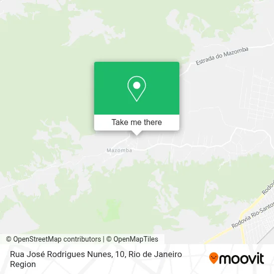 Rua José Rodrigues Nunes, 10 map