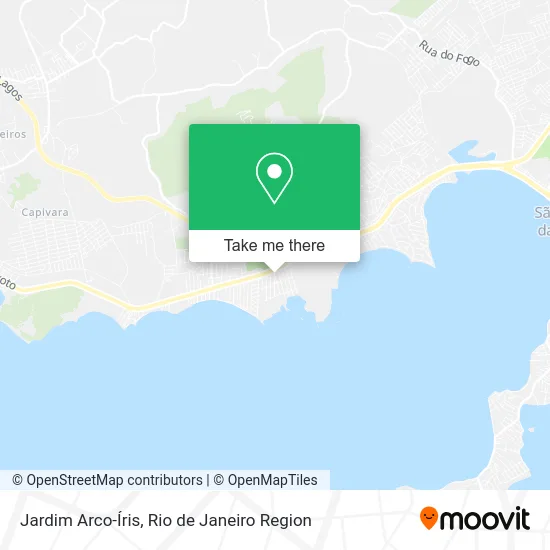 Jardim Arco-Íris map