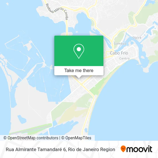 Rua Almirante Tamandaré 6 map