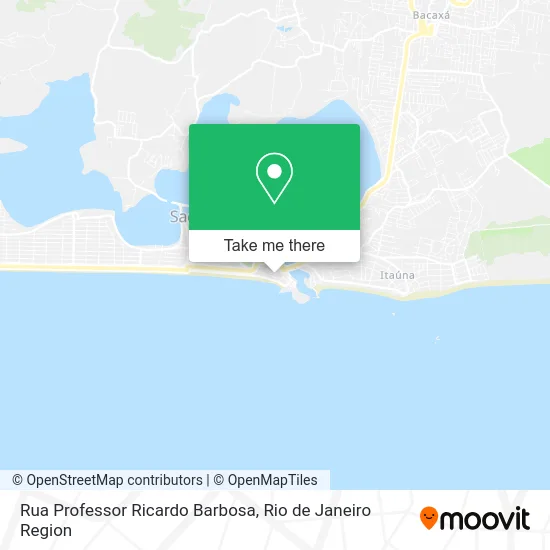 Rua Professor Ricardo Barbosa map