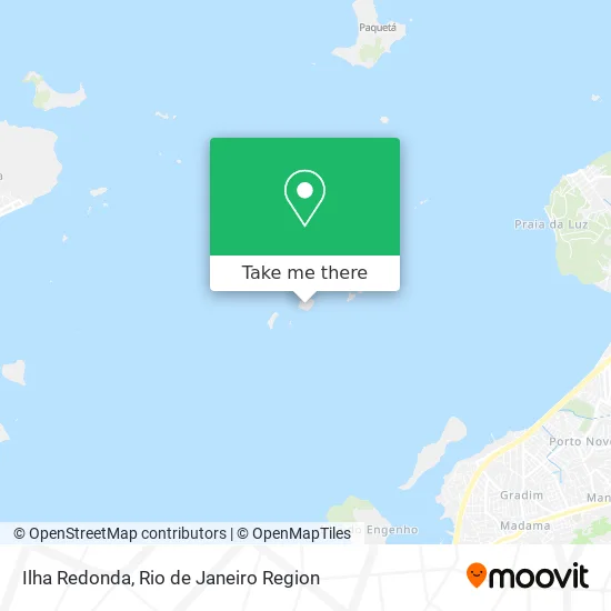 Ilha Redonda map