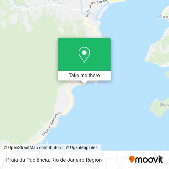 Praia da Paciência map