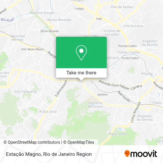 Estação Magno map