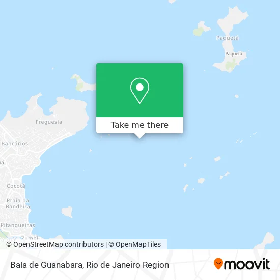 Baía de Guanabara map