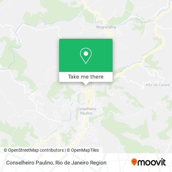 Conselheiro Paulino map