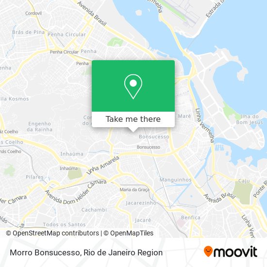 Morro Bonsucesso map