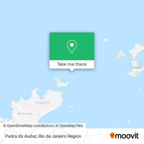 Pedra do Audaz map