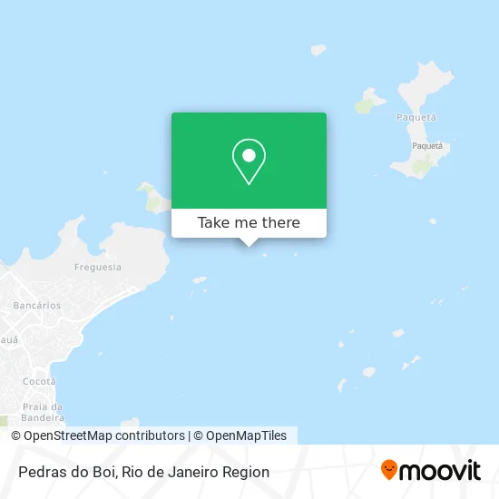 Pedras do Boi map