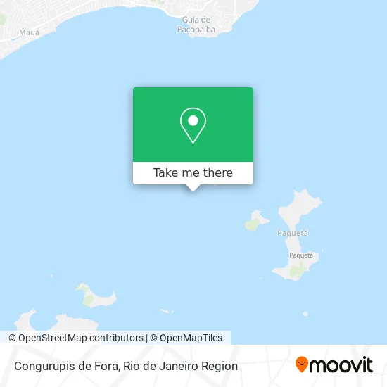 Congurupis de Fora map