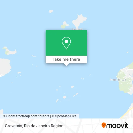 Gravataís map