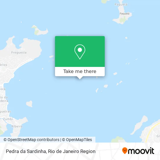 Pedra da Sardinha map