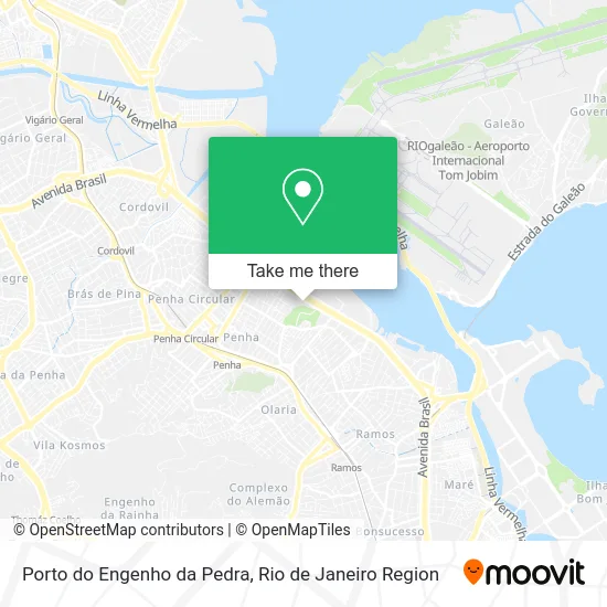 Porto do Engenho da Pedra map
