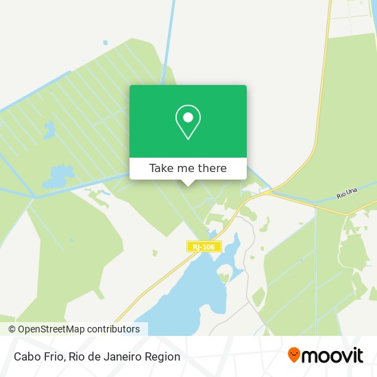 Cabo Frio map