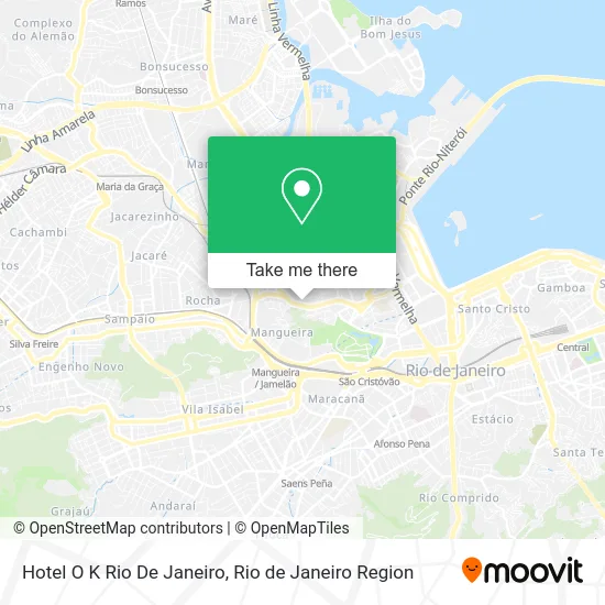 Hotel O K    Rio De Janeiro map