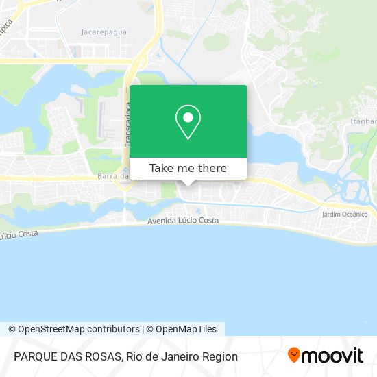 PARQUE DAS ROSAS map