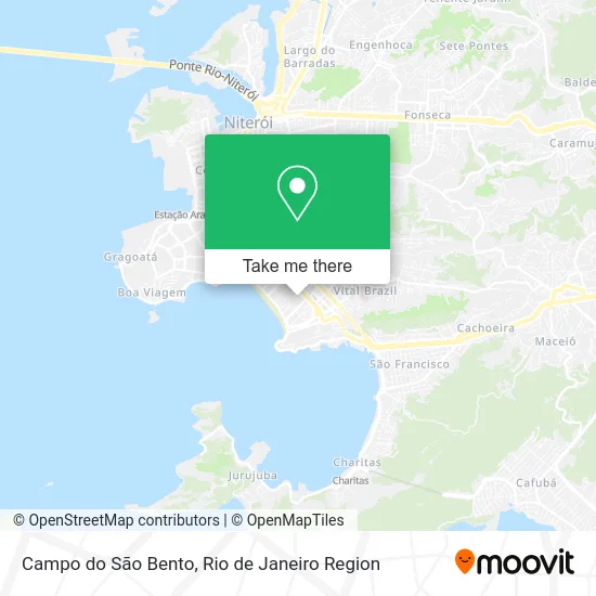 Campo do São Bento map