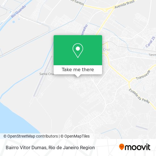 Bairro Vitor Dumas map