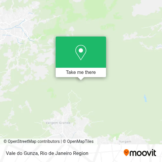 Vale do Gunza map