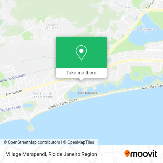 Village Marapendi map