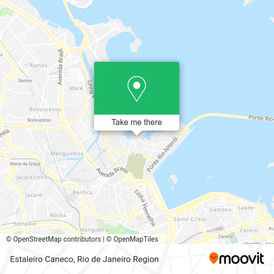 Estaleiro Caneco map