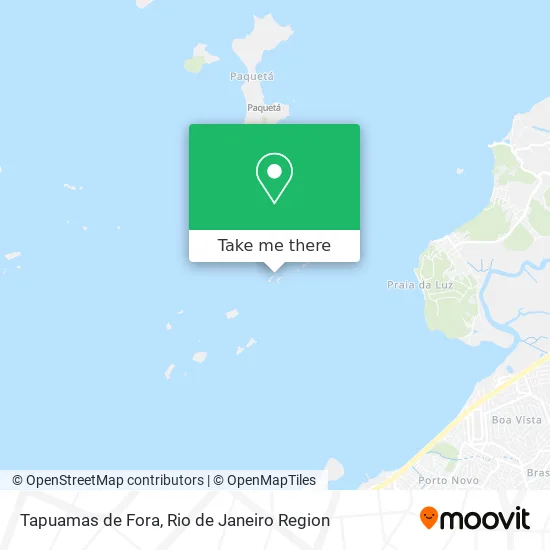 Tapuamas de Fora map