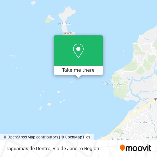 Tapuamas de Dentro map