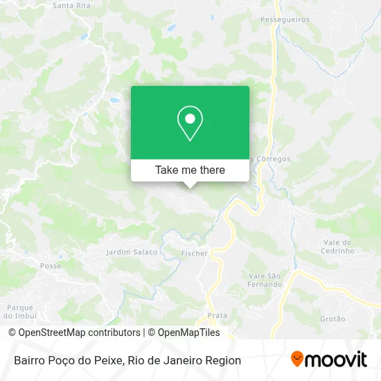 Bairro Poço do Peixe map