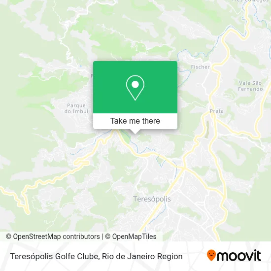 Teresópolis Golfe Clube map