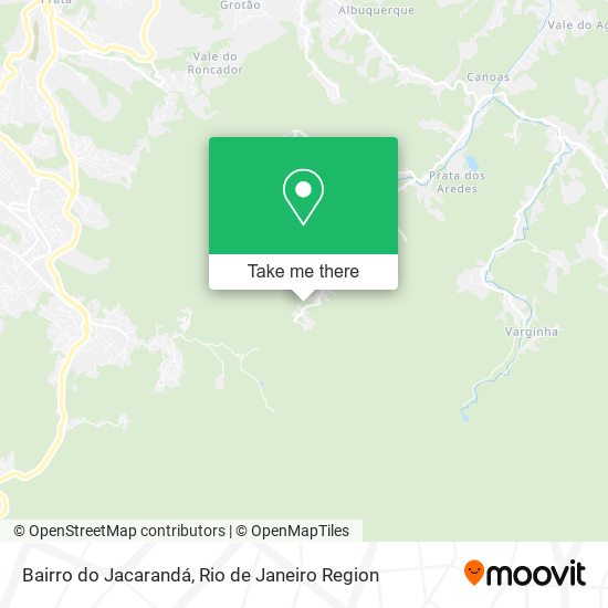 Bairro do Jacarandá map
