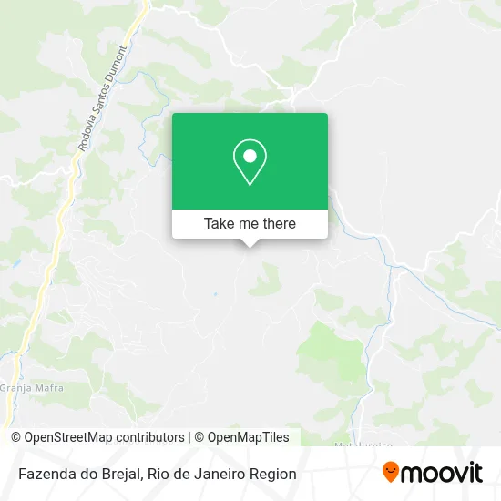Fazenda do Brejal map