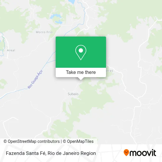 Fazenda Santa Fé map