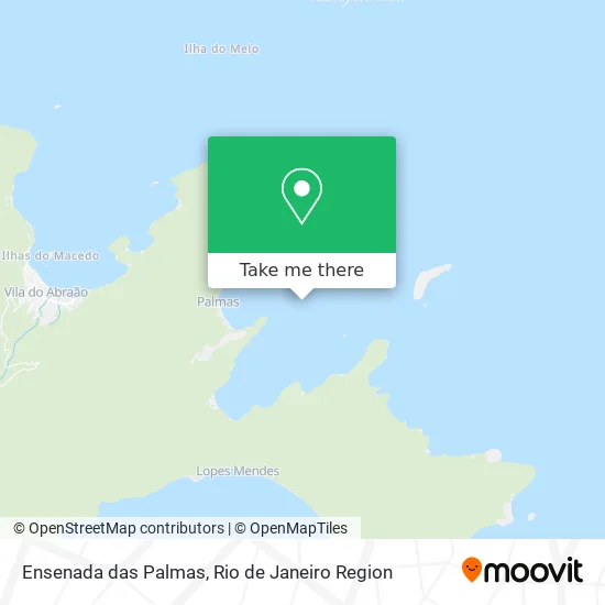 Ensenada das Palmas map