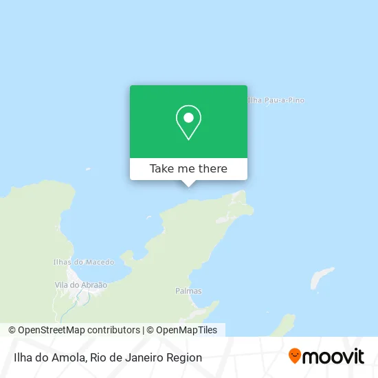 Ilha do Amola map