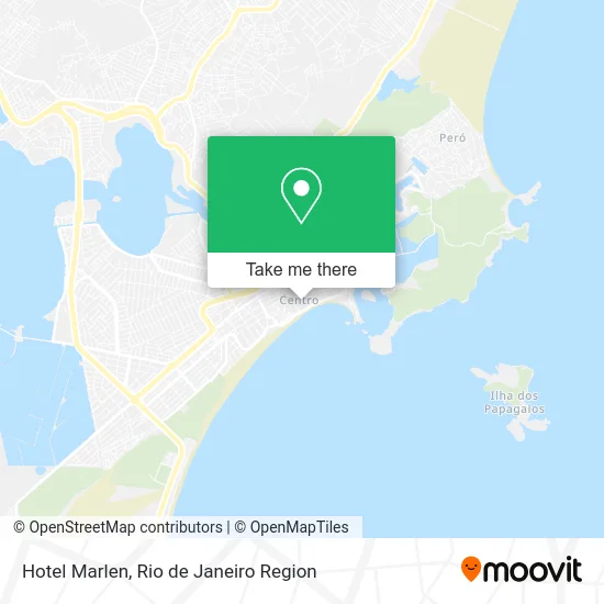 Hotel Marlen map