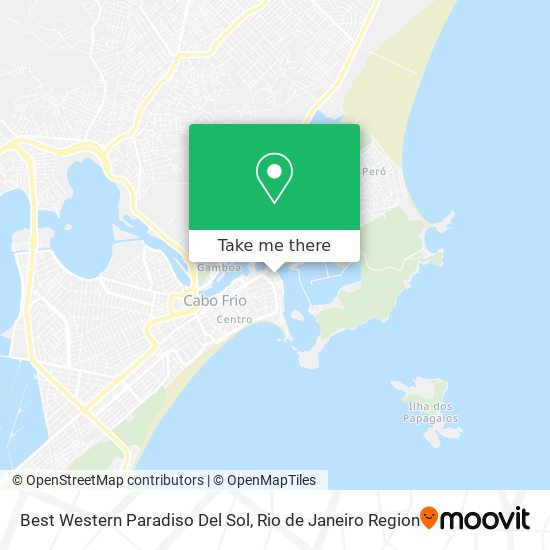 Best Western Paradiso Del Sol map