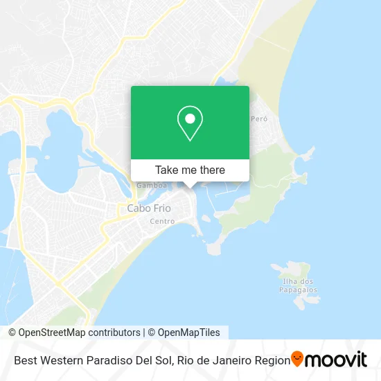 Best Western Paradiso Del Sol map