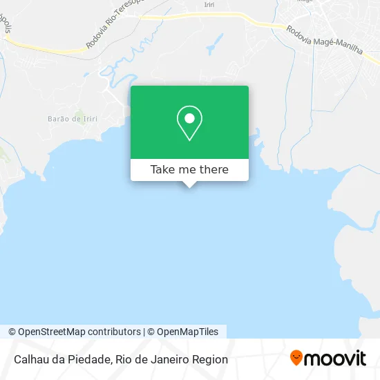 Calhau da Piedade map