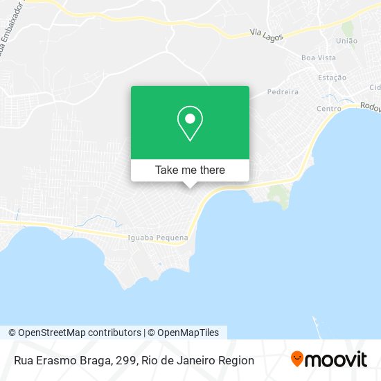 Rua Erasmo Braga, 299 map