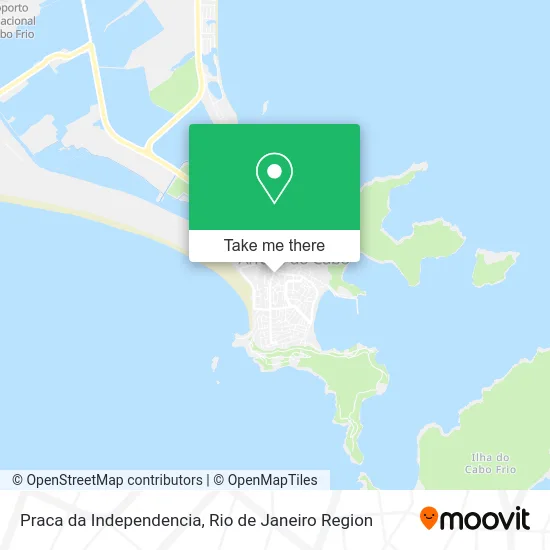 Praca da Independencia map