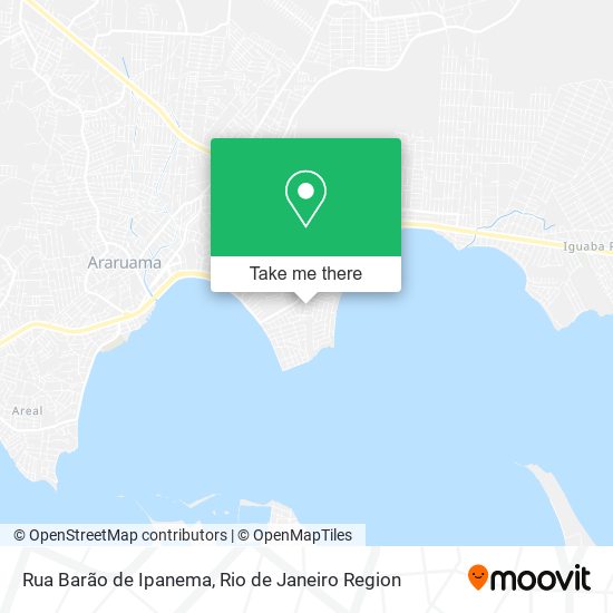 Rua Barão de Ipanema map