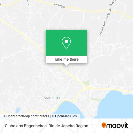 Clube dos Engenheiros map