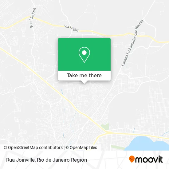 Rua Joinville map