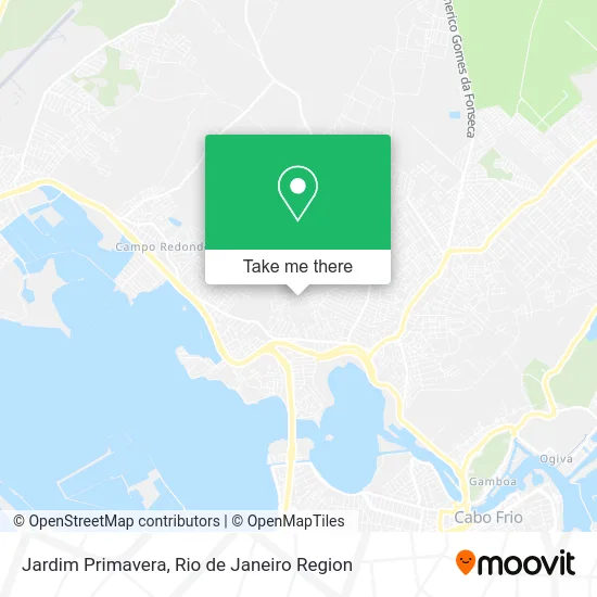 Jardim Primavera map