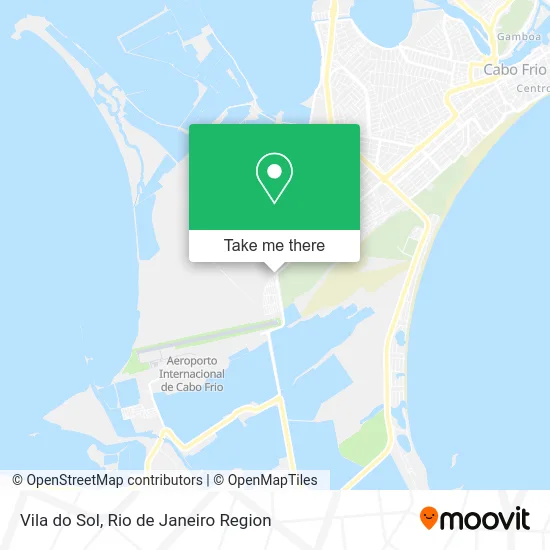 Vila do Sol map