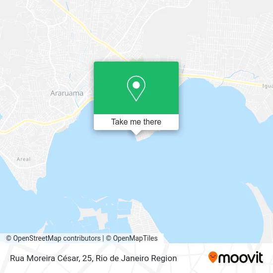 Rua Moreira César, 25 map