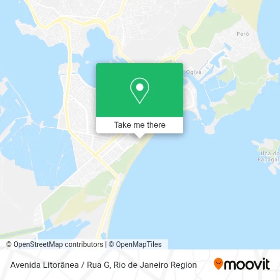 Avenida Litorânea / Rua G map