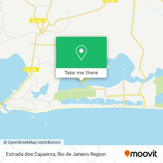 Estrada dos Cajueiros map
