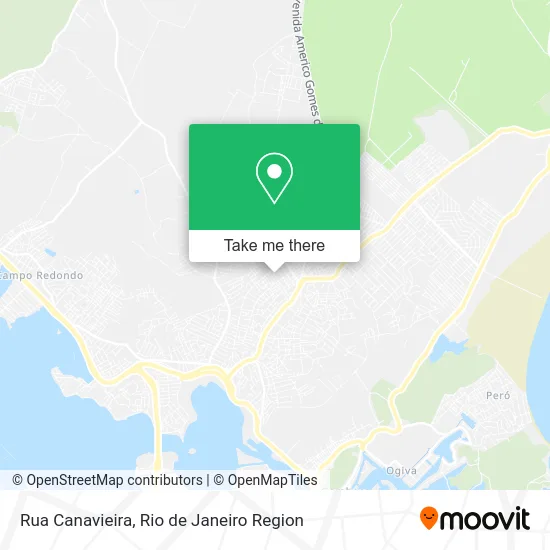 Rua Canavieira map