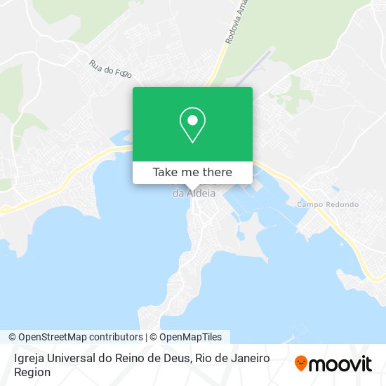 Igreja Universal do Reino de Deus map